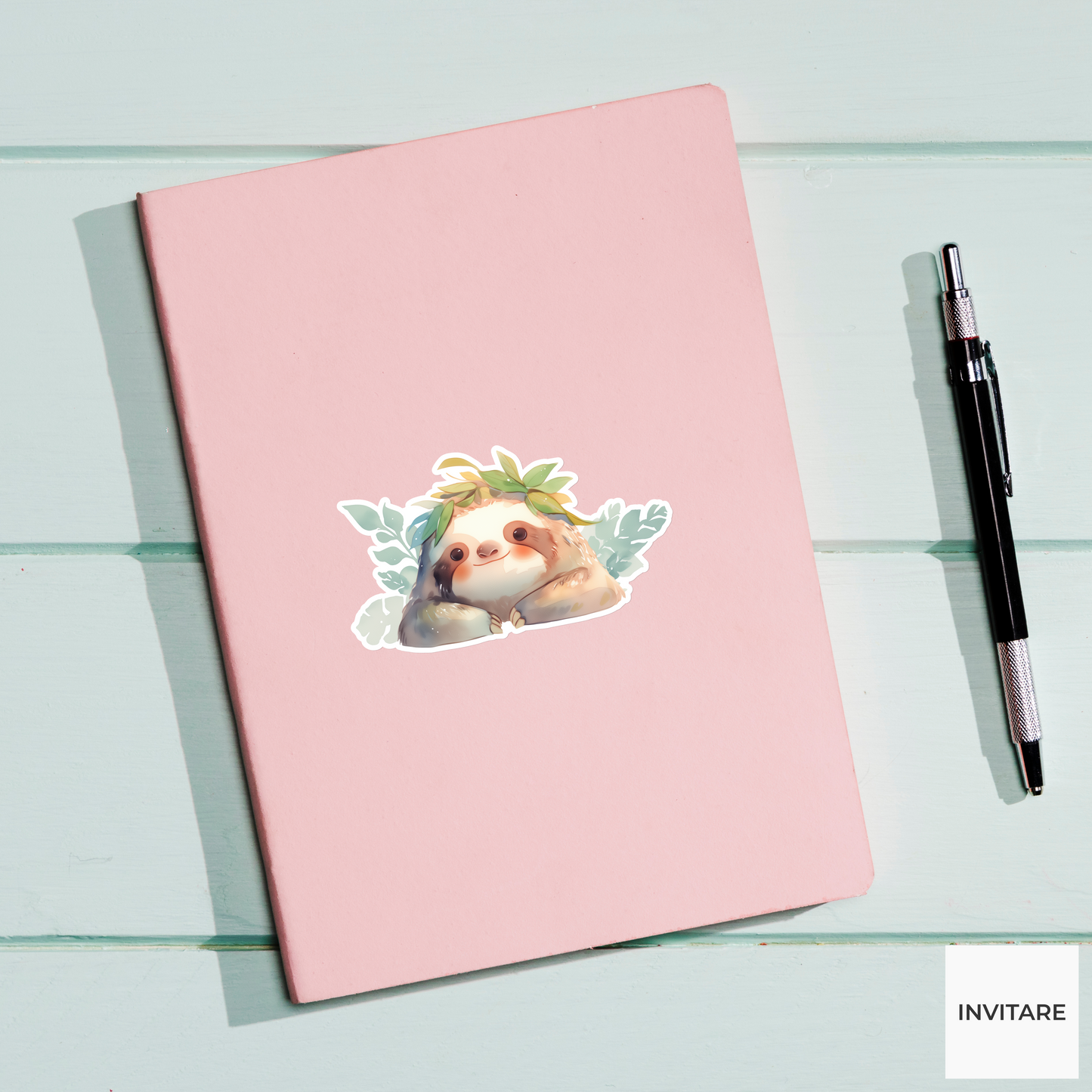 Adorable Sloth Sticker | Fun & Playful Designs for Gifts