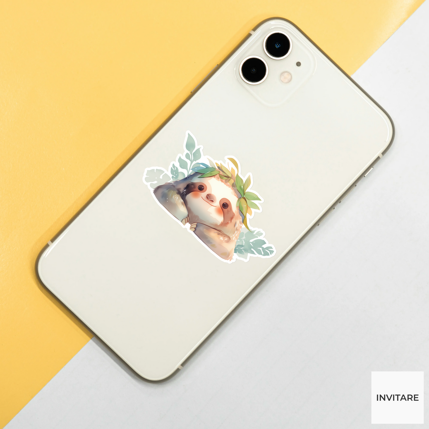Adorable Sloth Sticker | Fun & Playful Designs for Gifts