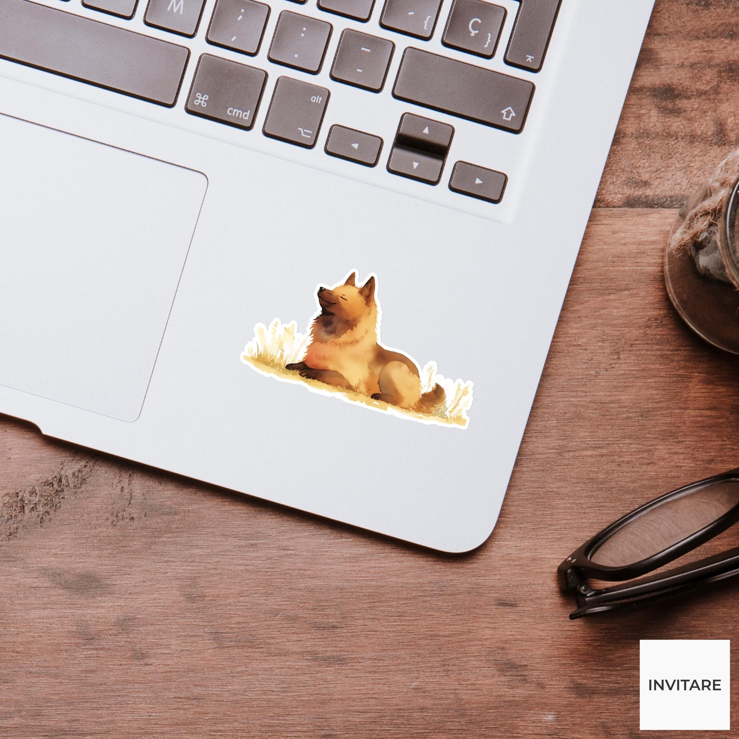 Belgian Shepherd Vinyl Sticker | Dog Lover Puppy Decor