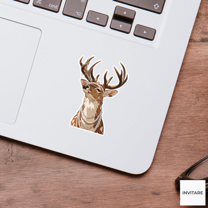 Sheep Yarn Nap Sticker, Creative Project Rest Funny Animal Meme Laptop Water Bottle Decal