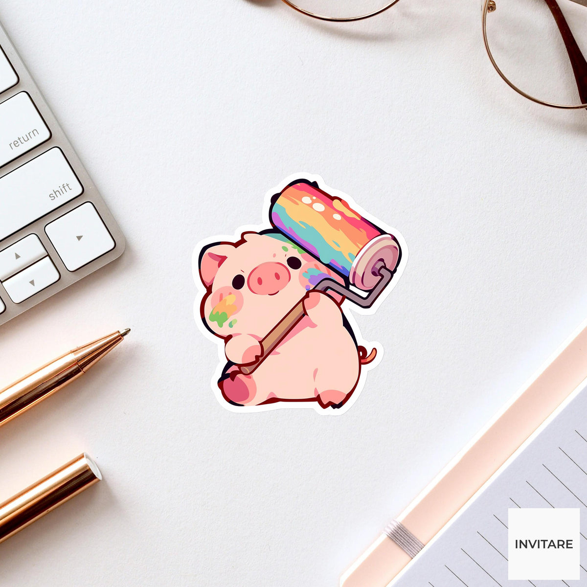 Lion Bad Hair Day Sticker, Static Mane Funny Animal Meme Laptop Water Bottle Decal