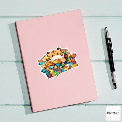 Mole Gold Medal Sticker, Underground Champion Funny Animal Meme Laptop Water Bottle Decal